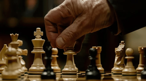 chess with Jesus and roof&nbsp;repairs